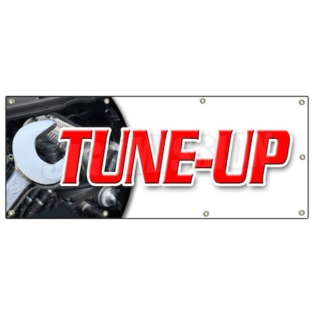 Signmission TUNE UP BANNER SIGN repair diagnosis fix check engine change oil signs B-96 Tune Up